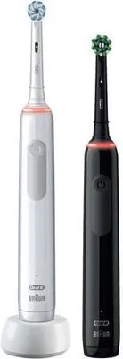 Immagine prodotto di Oral-B Pro 3 3900 nero/bianco con 2° manipolo