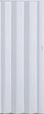 Produktbild von Falttür Schiebetür Nischentür Weiß gewischt Farben H. 203 cm für Türbreite bis 96 cm Neu teils vormontiert pi281