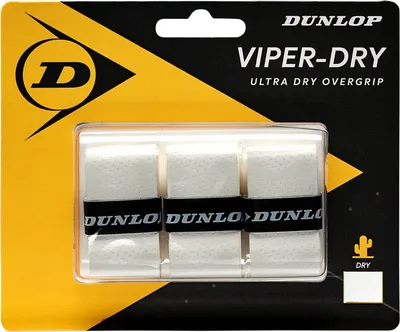 Obrázek produktu pro Dunlop Viperdry Overgrip White - bílá, Velikost:-