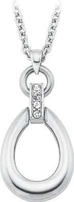 Produktbild von S.Oliver Edelstahl Halskette mit Swarovski Elements 2026192