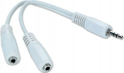 Image de Adaptateur audio Jack GEMBIRD CCA-415W blanc