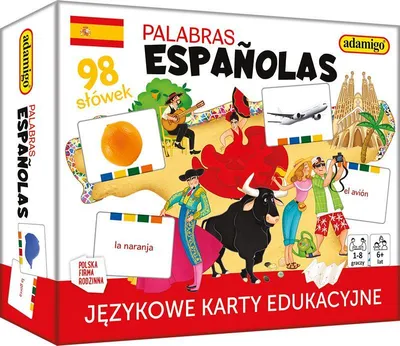 Immagine prodotto di Palabras Espanolas - schede didattiche linguistiche
