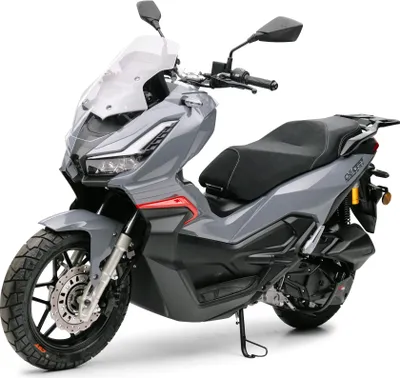 Produktbild von Motorroller Desert Grau 125ccm ADV Kraftradtrad ABS Wassergekühlt Keyless Go