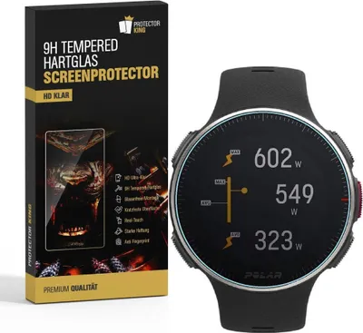 Produktbild von 1x 9H Hartglas für Polar Vantage V Titan HR Smart Watch Displayschutz Panzerfolie Schutzglas KLAR Panzerglas Schutzfolie