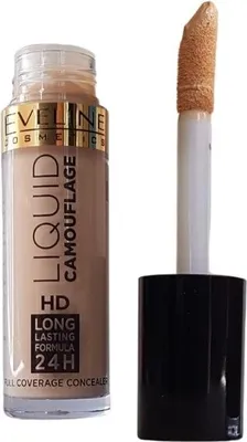 Produktbild von Eveline Cosmetics - Concealer - Liquid Camouflage Full Coverage Concealer - 03 Vanilla