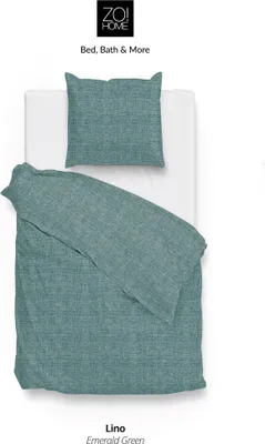 Produktbild von Lino Bettwäsche 155 Emerald Green