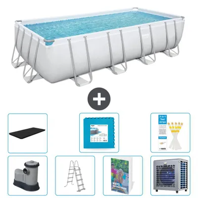 Produktbild von Bestway Power Steel Rechteckig - 549x274x122 cm - 8-teilig  S601