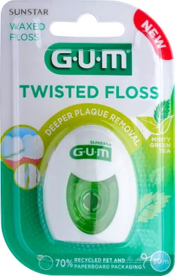 Productafbeelding van Gum Twisted Floss Minty Green Tea (1 stuk)