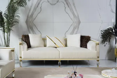 Obrázek produktu pro Pohovka 3místná Designové pohovky Čalouněné pohovky Relaxační sedací nábytek Moderní relaxační nábytek