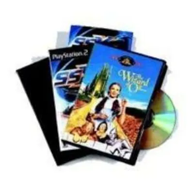 Produktbild von Fellowes 83357, DVD-Hülle, 1 Disks, Schwarz, Polypropylen (PP), 120 mm, 134,9 mm