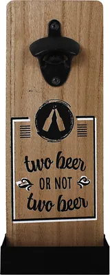 Produktbild von Flaschenöffner 30x12cm - Two beer or not two beer - pondeo.de
