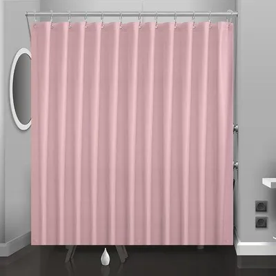 Productafbeelding van Famanu douchegordijn, waterafstotend - Roze, 183 x 183 cm