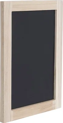 Obrázok produktu pre Tabuľa HWC-C18, Tabuľa na písanie Bridlicová tabuľa Dekoratívna tabuľa Tabuľa na poznámky ~ 40x30cm