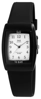Produktbild von Q&Q Uniuhr mit Kunststoffarmband, 10 Bar wasserdicht