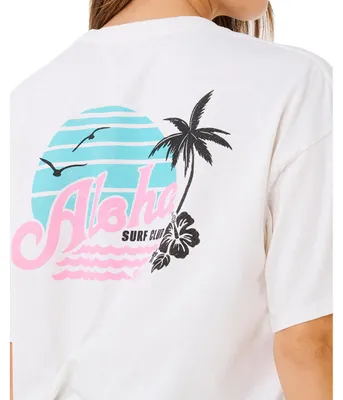 Produktbild von Rip Curl Damen T-Shirt ALOHA HERITAGE TEE, Größe:XS, Farben:bone
