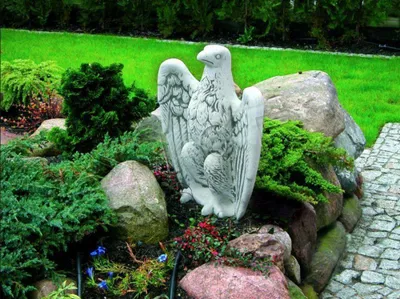 Immagine prodotto di Decorazione da giardino statua aquila scultura figure sculture figura di design statue 231