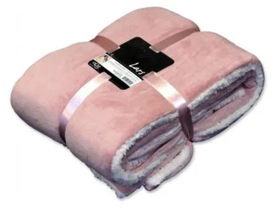 Produktbild von Plaid Lars l200b150 cm altrosa - Unique  living