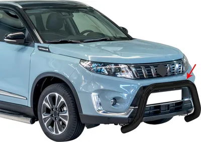 Produktbild von Frontbügel Frontschutzbügel für Suzuki Vitara 2019-2025 ø76mm Stahl Schwarz