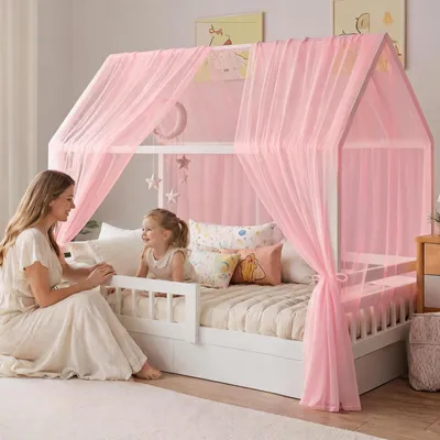 Productafbeelding van Speelse Bedluifel voor Kinderen met Mosquitonetten