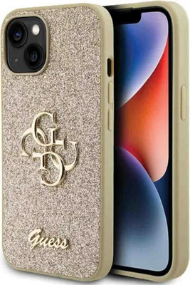 Obrázek produktu pro GUESS , Obal, Apple, Apple iPhone 15, 15,5 cm (6.1"), Černá