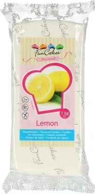 Produktbild von FunCakes Fondant Flavour Zitrone 1kg FunCakes