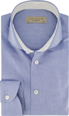 Produktbild von Hemd Tailored Fit John Miller blau Baumwolle
