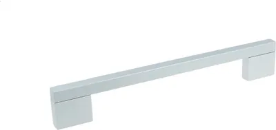 Produktbild von Möbelgriff Schrankgriff Schubladengriff Küchengriff aus Metall matt verchromt 192mm