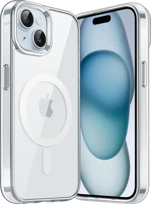 Produktbild von Ochranné pouzdro pro iPhone 15 Plus Pouzdro kompatibilní s MagSafe Transparent Silicone Case