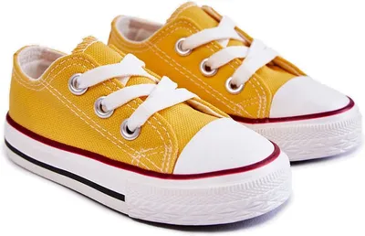 Zdjęcie produktu dla Dziecięce Trampki Klasyczne Żółte Filemon 23