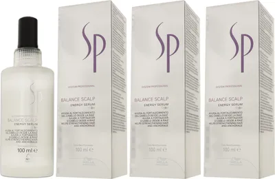 Produktbild von Wella SP Balance Scalp 3 x 100 ml Energy Serum Set