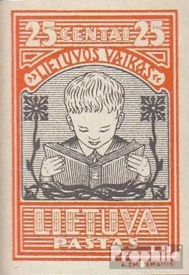 Produktbild von Briefmarken Litauen 1933 Mi 367B postfrisch Lietuvos vaikas