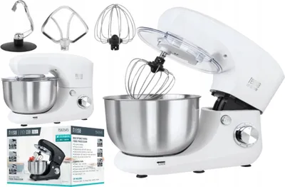 Produktbild von Küchenmaschine Teesa Easycook Single 1400W, 6 Stufen, Edelstahl