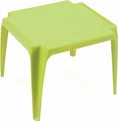 Produktbild von PROGARDEN Kindertisch lime green 50x50 cm/stapelbar Tavolo