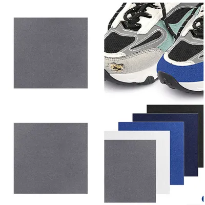 Produktbild von INF Selbstklebende Schuhreparaturflicken, 2er-Pack Dunkelgrau