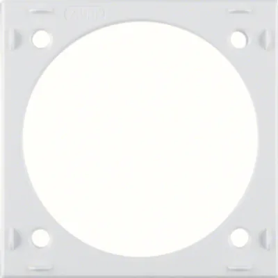 Produktbild von Berker Integro Flow/Pure Distanzring 1-fach (Abstandshalter) polarweiß glänzend