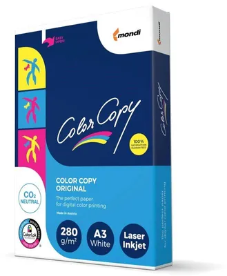Obrázok produktu pre Papír xerografický A3 Color Copy, 280 g, bílý, 150 listů