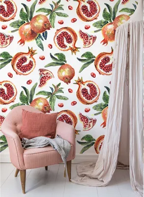 Produktbild von Coloray Fototapete 152x104 cm Latextapete Magicstick - Floralfruit Vintage.
