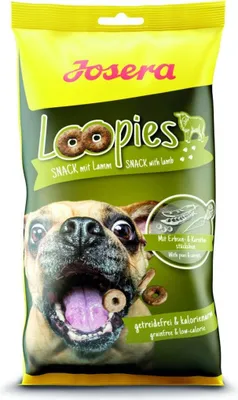 Produktbild von Josera | Hundefutter | Snacks |Loopies mit Lamm 150g
