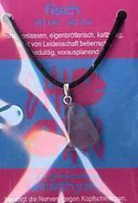 Produktbild von Amethyst Trommelstein mit Öse, Glücksstein