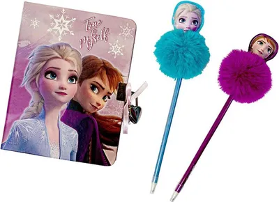 Obrázok produktu pre Frozen 2, denník s perami