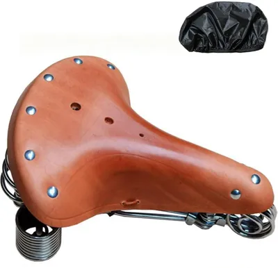 Image de Selle de vélo vintage avec suspension, pour vélos de ville et VTT