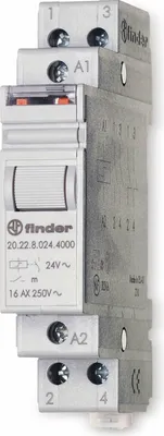 Produktbild von Finder Stromstossschalter 20.22.9.024.4000 2S 16A 24VDC