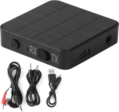 Produktbild von Bluetooth 5.0 2-in-1 Audio Receiver Transmitter Musik-Stereo-Adapter für CAR TV PC
