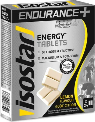 Produktbild von Isostar Energy Tabs Lemon (96 gr)