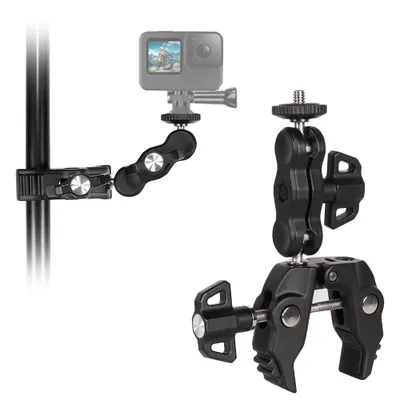 Immagine prodotto di Supporto per telefono e fotocamera sportiva con morsetto
