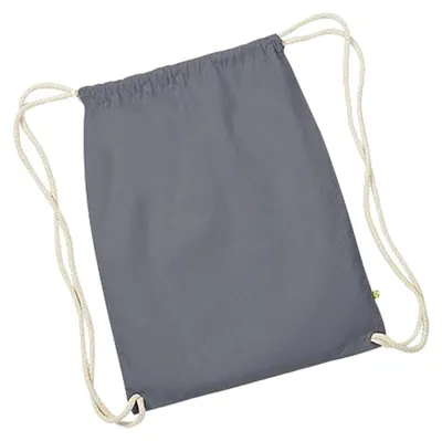 Produktbild von Westford Mill Earthware Organic Turnbeutel (13 Liter) FK984 (Einheitsgröße) (Graphit)