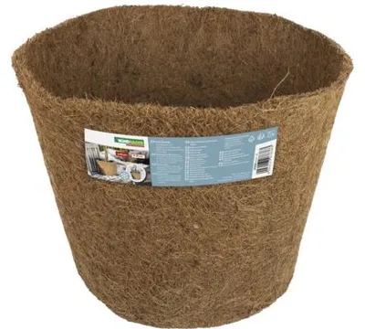 Produktbild von Kokos-Übertopf Windhager Braun Ø 45 cm
