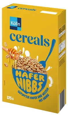 Produktbild von Kölln Cereals Hafer NIBBS Honig, 375g von Kölln