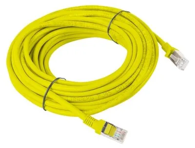 Productafbeelding van Ethernet-kabel, LAN, Lanberg PCU6-10CC-1000-Y, geel, 10 meter