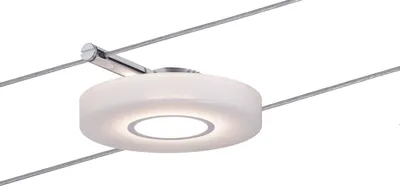 Produktbild von Paulmann Wire Systems DC Spot DiscLED I 1x4W Chrom/Satin 12V DC Kunststoff